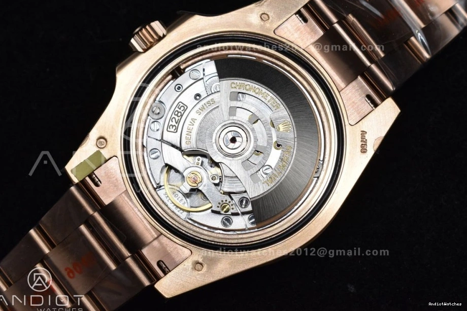 ARF 126715 II 864 Edition Best Master SH3285 1:1 CHS 904L CHNR New WrinkleFree GMT Bracelet SS RG on 0205